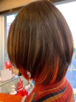 ヘアー＆フェイス ヤマ　ｈａｉｒ＆ｆａｃｅ　Ｙａｍａ インナーカラー