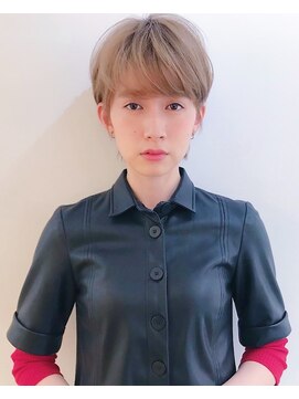 グッデイ ヘアー(GOOD DAY HAIR) マニッシュ ネイビーカラー シアーグレージュ くすみベージュ