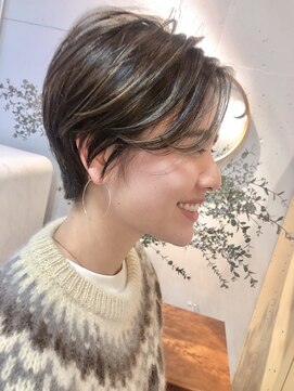 ワール(whirl.) ラフショート×ハイライト short☆