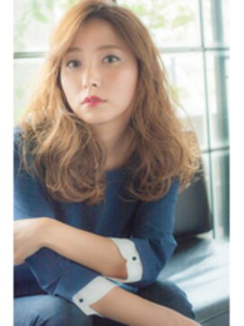 アドラーブル 長岡新保店(adorable) 【adorable】大人外国人風♪大ぶり抜け感ウェーブ