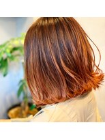 ザ サロン ヤマモト(the salon yamamoto)&nbsp;orange color