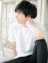 クオーレ ヘア アンジュ 水戸店(CUORE HAIR ange)&nbsp;*ange水戸*ルーズヘア束感カット黒髪マッシュスリークショートa