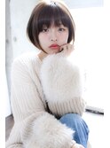 【サングース東海林】ショコラベージュボブウルフカール