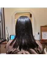 ヘアデザイン エソラ(hair design esora) パツッと可愛いワンレンロング