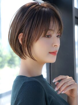 エインアンリー 表参道(AIN.ANLY.) 前髪あり大人ショートボブ20代30代40代【AIN.表参道】川原大地