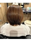 ふんわりツヤ感まとまる美髪ショート【カミケンパセオ】