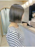 黒髪でも可愛い切りっぱなしボブ【久保田夢美】横浜