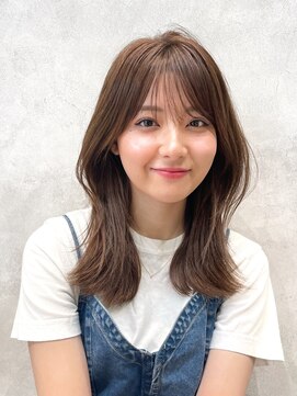 メゾンドイギー(MAISON de IGGY) 前髪/マチルダボブ/ピンクベージュ/インナーグレージュ