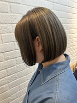 デイジー インデックスヘア 大島店(DAISY index hair) ワンブリーチで作るグレーブロンド¥21900