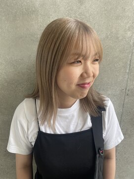 デューヘアー(due hair) ワンカール簡単アレンジ切りっぱなしボブスタイル