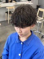 フィフス 渋谷(fifth)&nbsp;メンズマッシュ波巻きスパイラルパーマツイストスパイラルパーマ