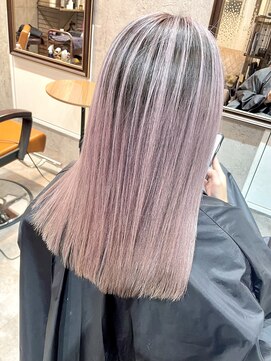 トリコ(torico) ピンク×バレイヤージュ 【八王子バレイヤージュ】