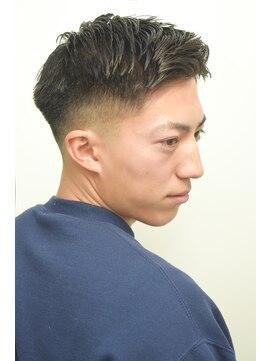 ルックグッドストア タカラヅカ(LOOK GOOD STORE TAKARAZUKA) ビジカジサイドパートスキンフェードアッシュブラック0103