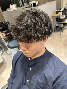 ラグシス ザ バックルーム(LUXIS THE BACK ROOM) 波巻きマッシュ【立川/メンズ】