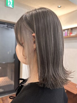 ネックス 表参道本店(nex) nex表参道明るい白髪染めナチュラルベージュ30代40代50代60代