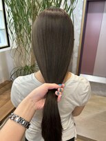 ナインスフロア(9NINTH FLOOR)&nbsp;暗めオリーブグレージュ/アースカラー/ベージュニュアンスカラー