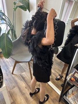 エアージーモ(Air G mo) タイトポニー変形ポニーテール