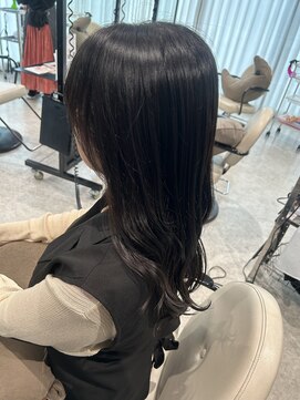 チャオ バイ ミチ(Chao by MICHI) 【 Chao aya 】黒髪ロング韓国巻き