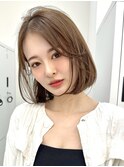 内巻きふわっとボブ