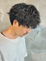 ニアウ 高崎店(Niau)&nbsp;波巻きスパイラルパーマメンズパーマメンズマッシュ群馬県高崎市