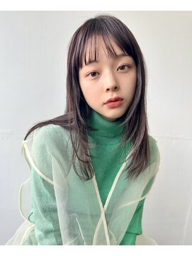 アイノウ(I know) ワンカールの可愛い*顔まわりレイヤーカット♪