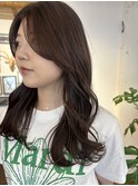 チョコレートブラウン/艶カラー/恵比寿