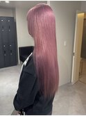 12556髪質改善ストレートラベンダーミルクティーホワイトピンク