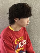 ニアウ 太田店(Niau)&nbsp;メンズナチュラルウルフマッシュシャドウパーマ質感重視ケア