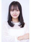 韓国レイヤー顔周りカット透明感カラー髪質改善艶髪シースルー