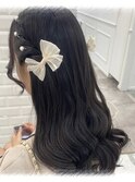 大人っぽ！ねじりハーフツイン♪_ゆう