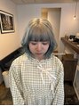 ラフィス ヘアー ヴォーグ 天王寺あべの店(La fith hair vogue)&nbsp;デザインカラーも得意です！ハイトーンも任せて下さい！！