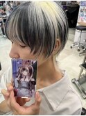 ホロライブ 儒烏風亭らでん カラー ウルフカット