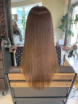 ヘアリゾート粋 ティガ 池袋店(tiga) 絹髪/髪質改善/艶髪ストレート/美髪/艶髪