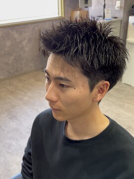 ザゴールド 宮崎(THE GOLD) 刈り上げスパイキーショート