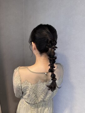 ローウェ 京都四条河原町(Louwe) タイトアレンジ/編みおろしアレンジ/お呼ばれアレンジ/京都