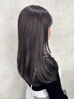 ルノン(LUNON)&nbsp;暗めカラーグランマッシュデザインカラーフェイスフレーミング