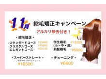 ヘアー ステージ ギヴ HAIR STAGE Give 弁天町店の雰囲気(11月縮毛矯正キャンペーン!気になるくせのお手入れがラクラク)
