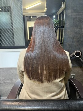 リブロ(LiBro) 髪質改善ストレートくすみベージュメルティカラー大人ナチュラル