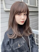 エレマルヤマ(ele maruyama)&nbsp;ラベージュカラー×透明感たっぷりな顔周り♪_Tsubasa