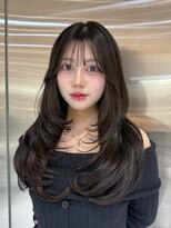 ルームバイシー 新宿(Loom. by Sea)&nbsp;□伸ばしかけヘア×ブリーチなしカラー ［髪質改善］