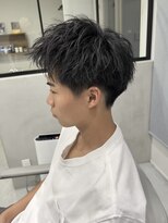 ホワイト(WHITE)&nbsp;校則対応　ショートアップバング
