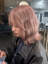 アフェクションカナヤマ(AffECTION kanayama) 韓国 レイヤーカット ブリーチ ダブルカラー 髪質改善