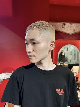 メリケンバーバーショップ トーキョー(MERICAN BARBERSHOP TYO) メンズカット/バーバースタイル/スパイキーショート【嶋壽】345