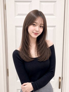 アロマ ヘアー ルーム 新宿3号店(AROMA hair room) 韓国風レイヤーカット/ハッシュカット/グレージュ/秋カラー/新宿