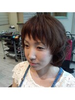 レーヴ ヘアー シエル(Reve hair ciel)&nbsp;大人カジュアル　眉上バング♪