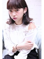 ホラン(HoLan)&nbsp;HoLan☆AutumnStyle♪ワイドバングxバイオレットxレトロガール