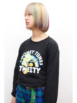 マーシー(MAAAAAC) ＊MERCY＊　パステルミックスボブ