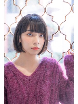 シエナ 渋谷(Siena) siena ダークグレージュ×王道ボブ