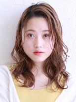 アース 稲毛海岸店(HAIR&MAKE EARTH) 大人可愛い愛されウェーブ