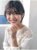 小顔×ピンクベージュ×ハイライトカラー×イルミナ×新宿